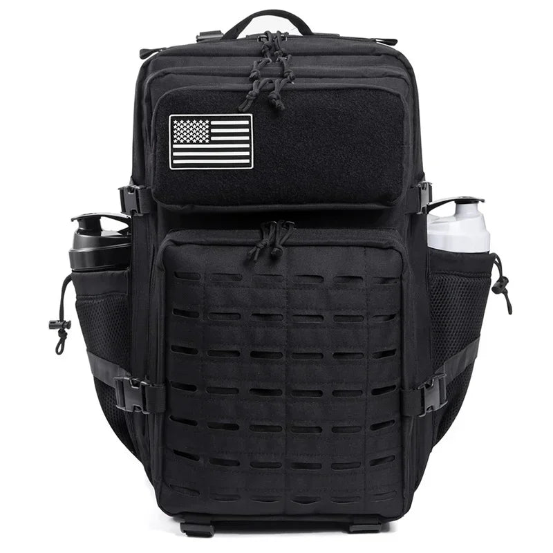 25L/45L Tactical Backpack with Water Bottle Holder