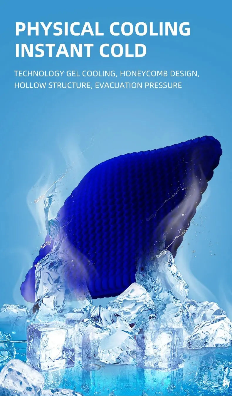 Gel Seat Cushion Summer Breathable Honeycomb Design For Pressure Relief Back Tailbone Pain - Home Office Wheelchair Chair Cars 