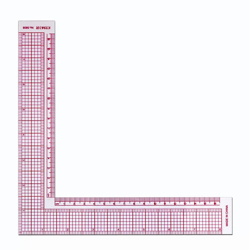 L-Shaped Sewing and Patchwork Ruler