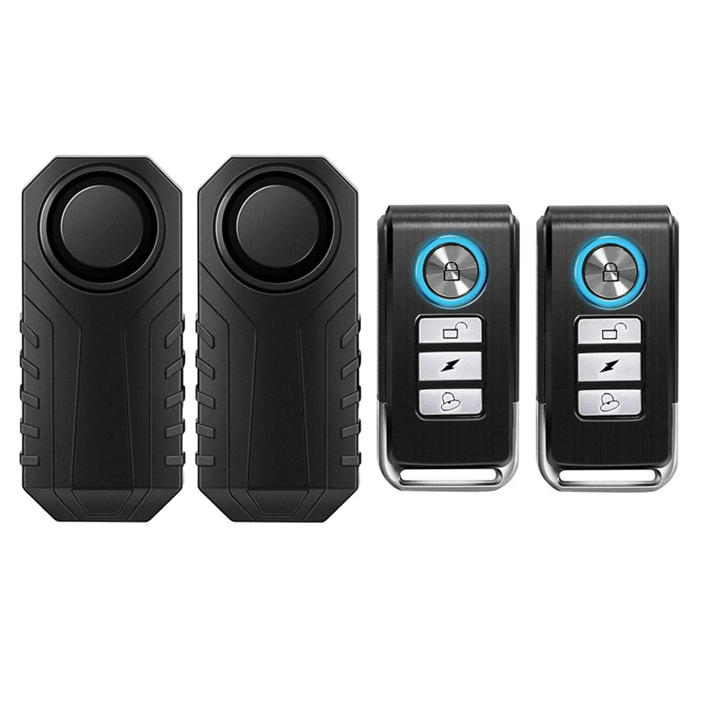 Wireless Bike Alarm - Remote and Two-Way Options