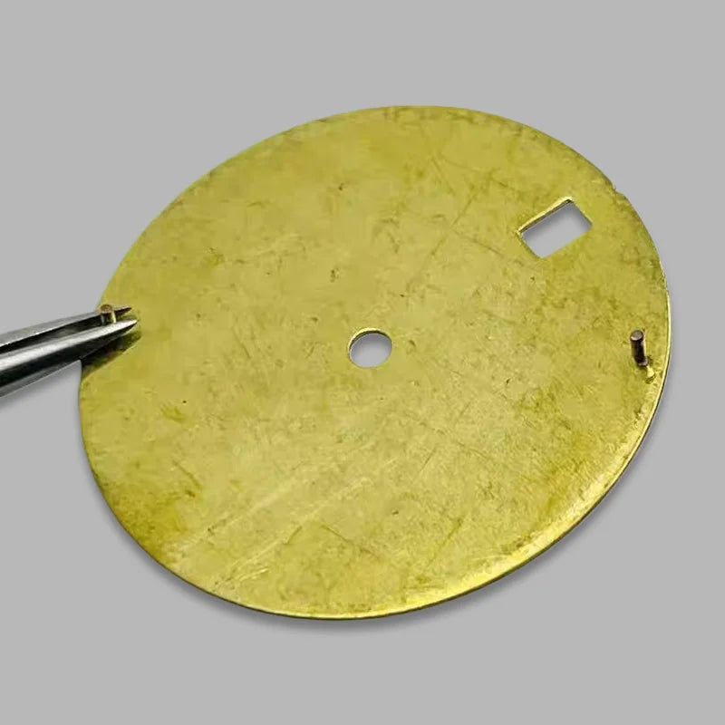 28.5mm Blue Gold Sand Dial for NH35 NH36 Watch Mods