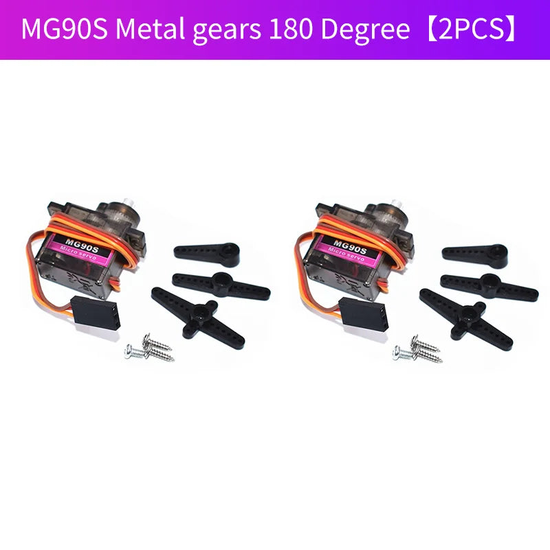 SG90 / MG90S Micro Servo Motor Packs