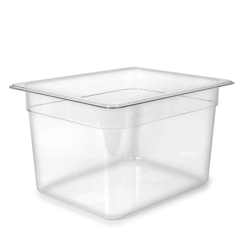 11 L Sous Vide Container with Orange Silicone Lid