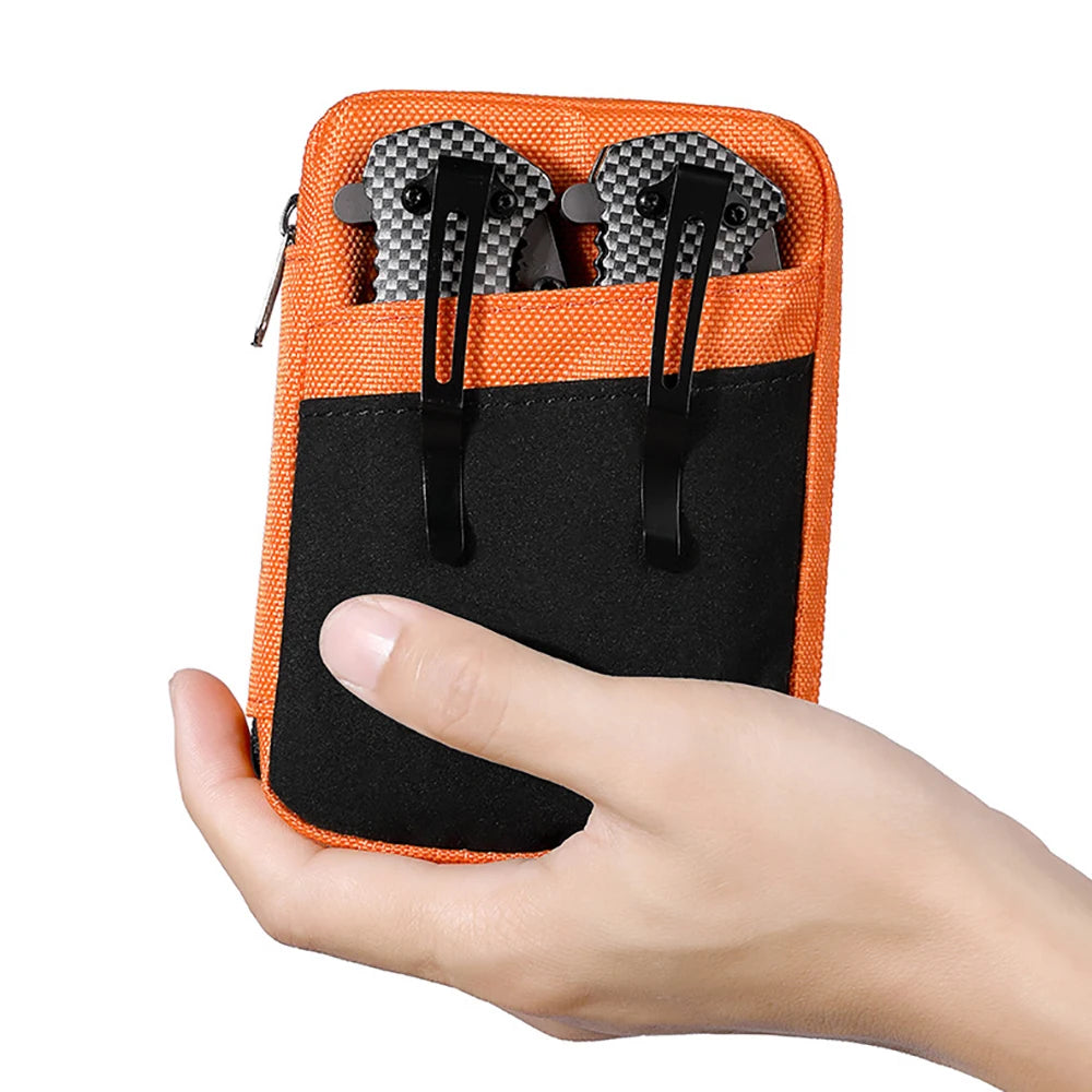 Pochette compacte pour outils EDC et téléphone