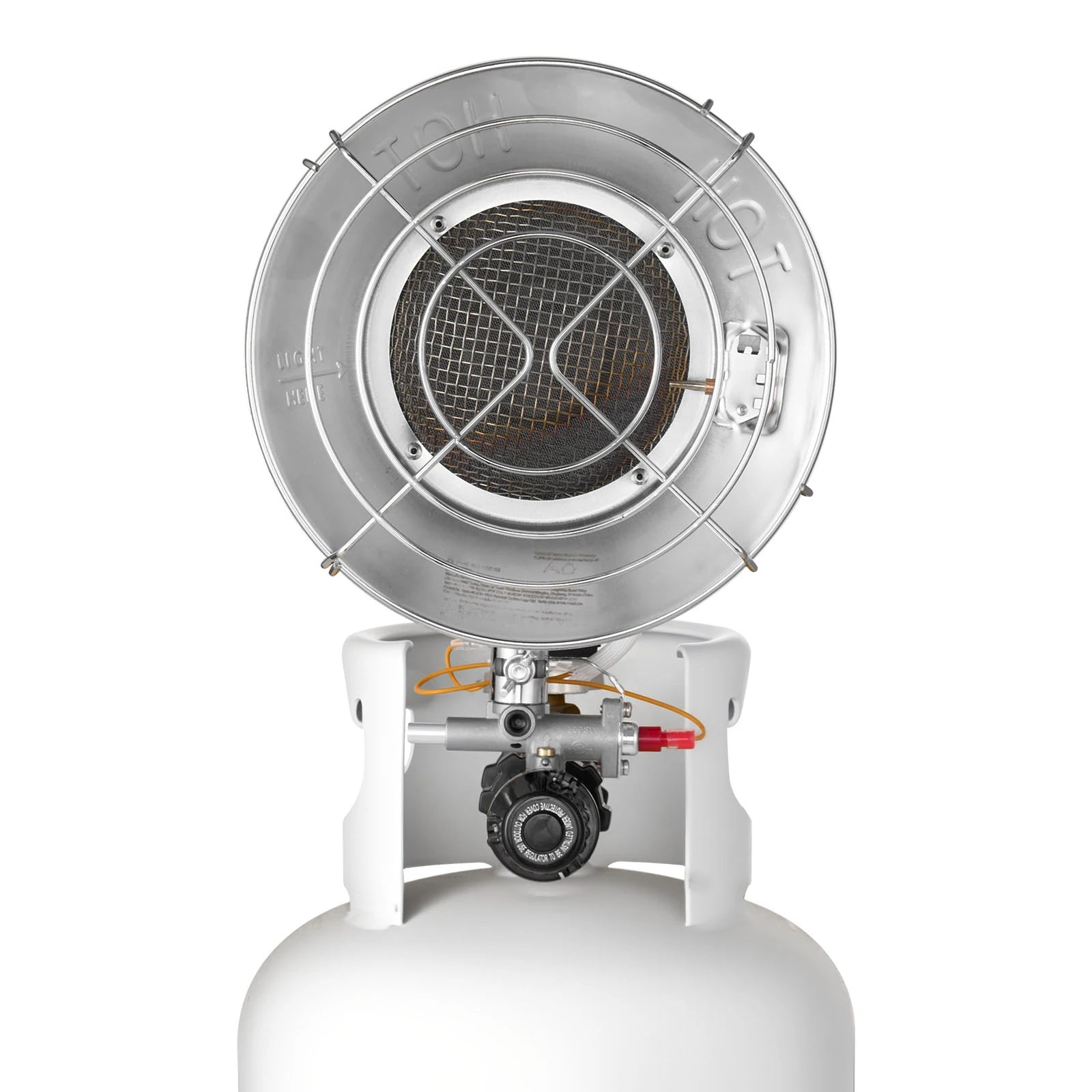15000 BTU Propane Tank Top Heater with 180° Infrared Heat