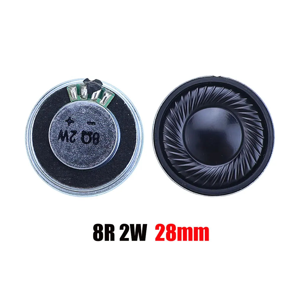 Mini Speaker Drivers, Impedance and Size Options, Pair