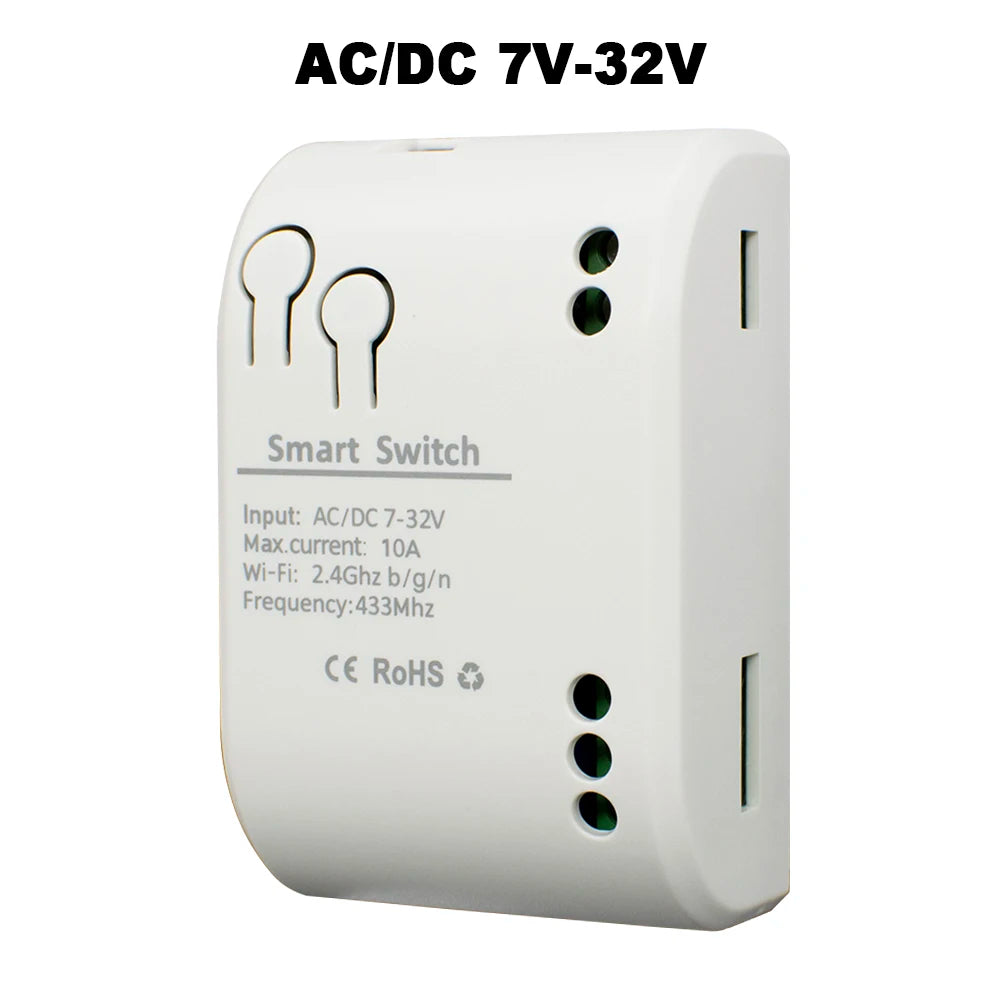 Tuya One-Channel Dry-Contact Relay Options