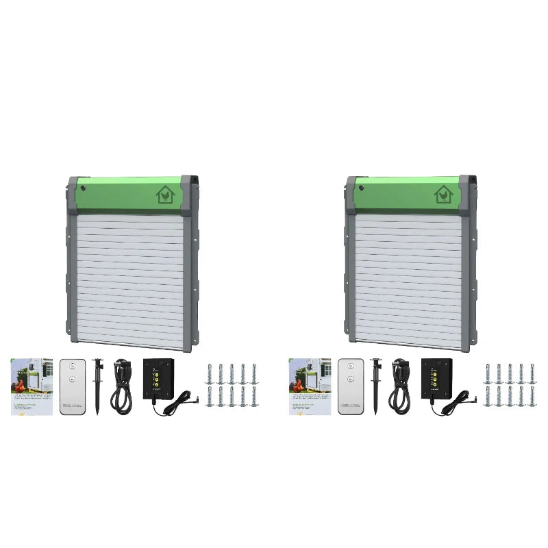 Сонячні автоматичні двері для курника