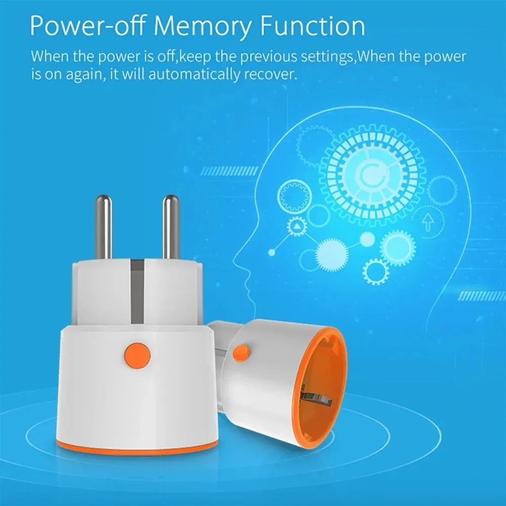 EU Zigbee Smart Plug with Energy Monitoring