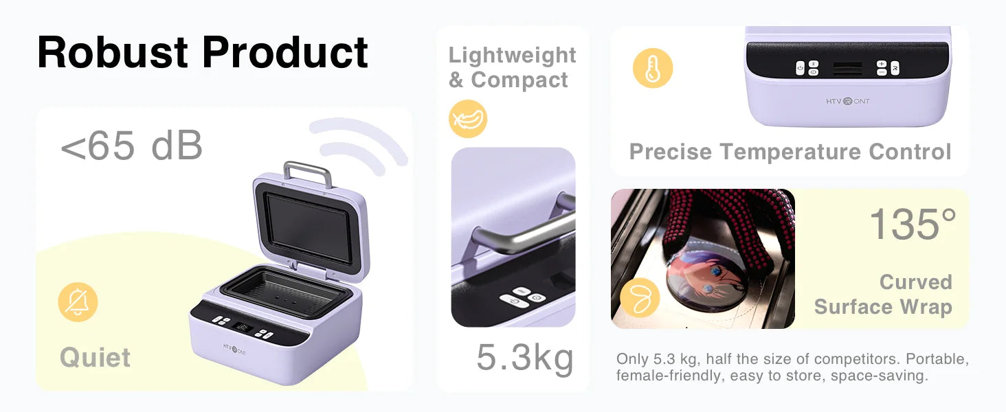 Phone Case Heat Press H17 – 3D Vacuum Transfer for iPhone & Android