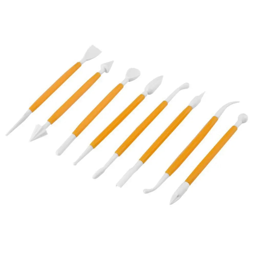11pcs/set Baking Tools Cake Household DIY Kitchen Tool  Paste Scraper Smoother Adjustable Fondant SpatulasRolling Pin TMZ