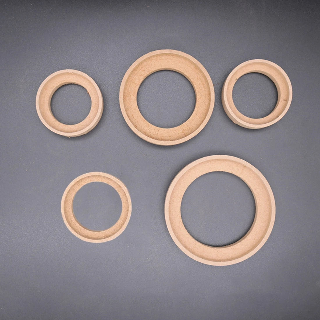 Wooden Car Speaker Spacer Rings, Pair