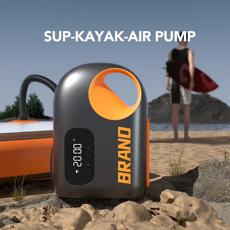 Prijenosni električni pumpa za zrak 20 PSI s LED svjetlom