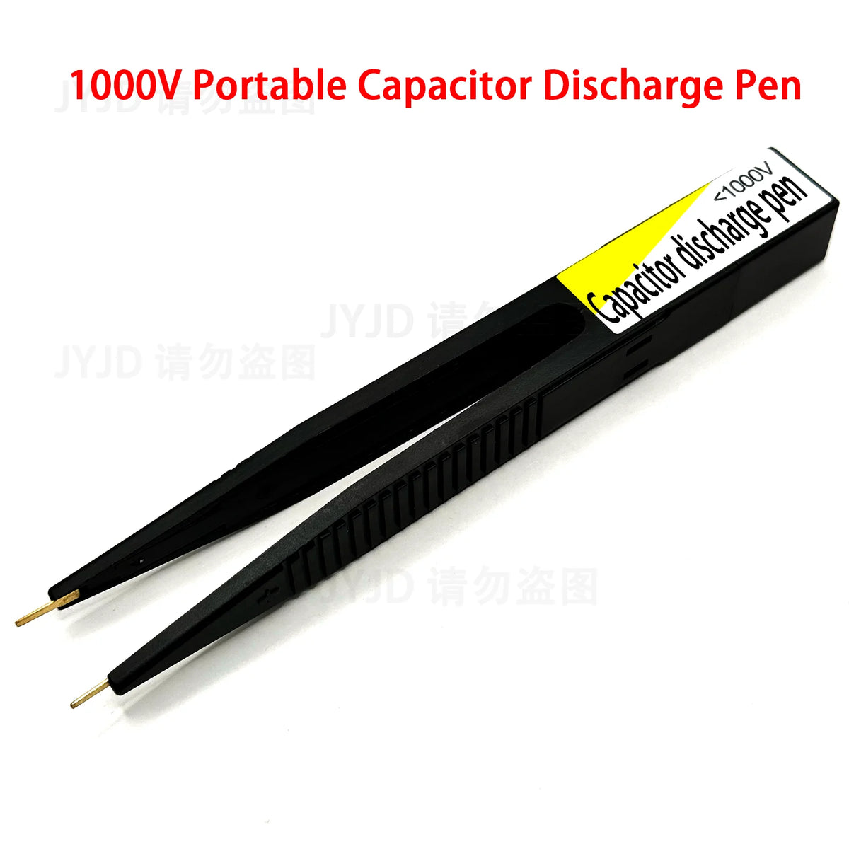 Stylo de décharge de condensateur avec boîte de rangement