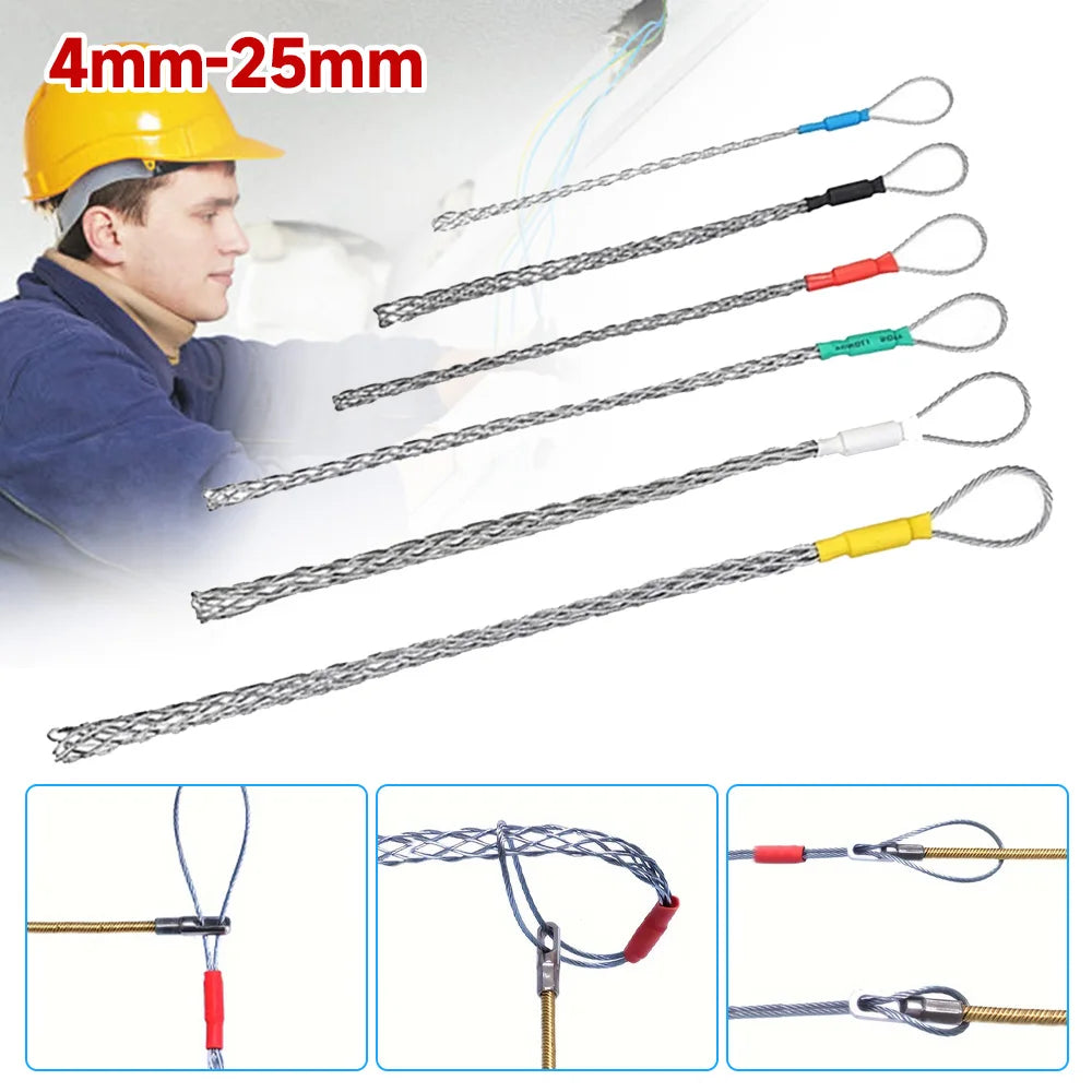 Cable Pulling Mesh Grip - Diameter Options