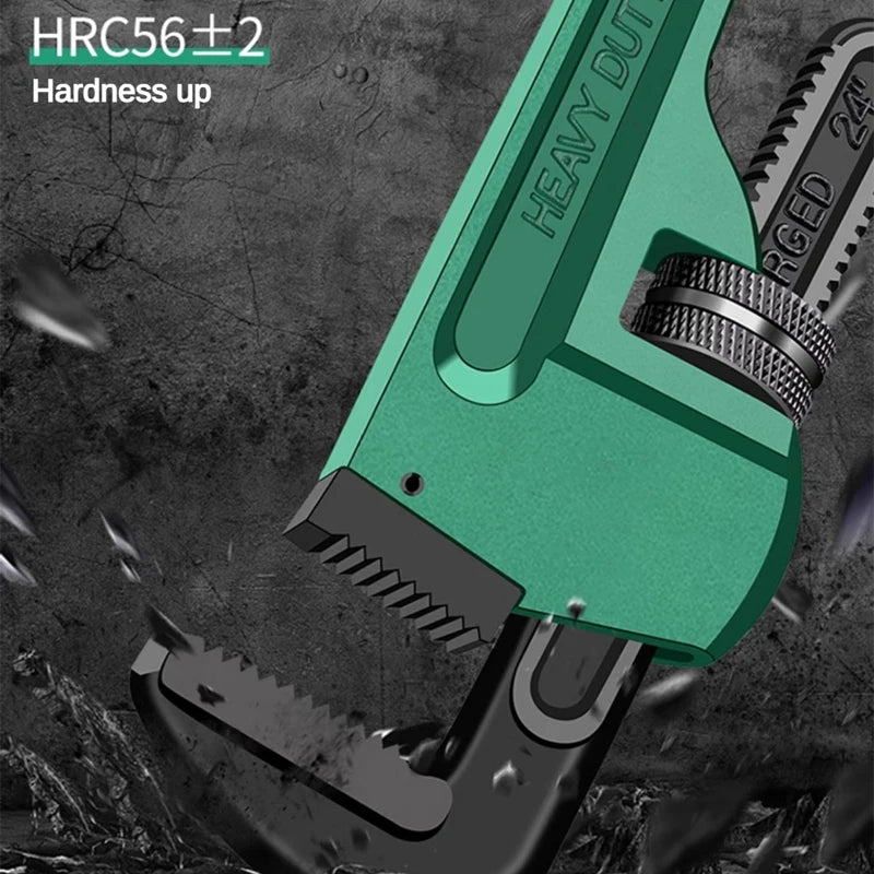 Carbon-Steel Pipe Wrench - Size Options