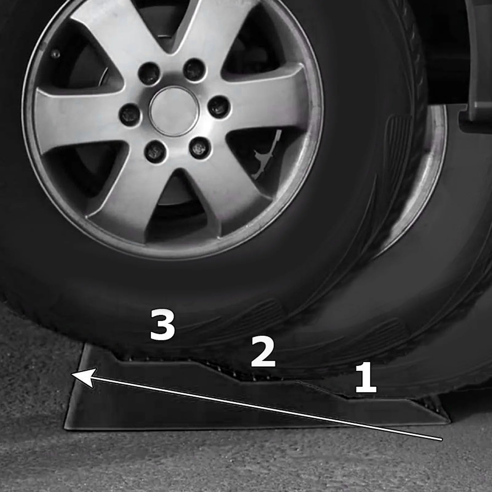 RV Leveling Ramps Blocks 3 Step 11000LBS Load Capacity RV Leveler Wheel Chock for Travel Trailer Campers Truck