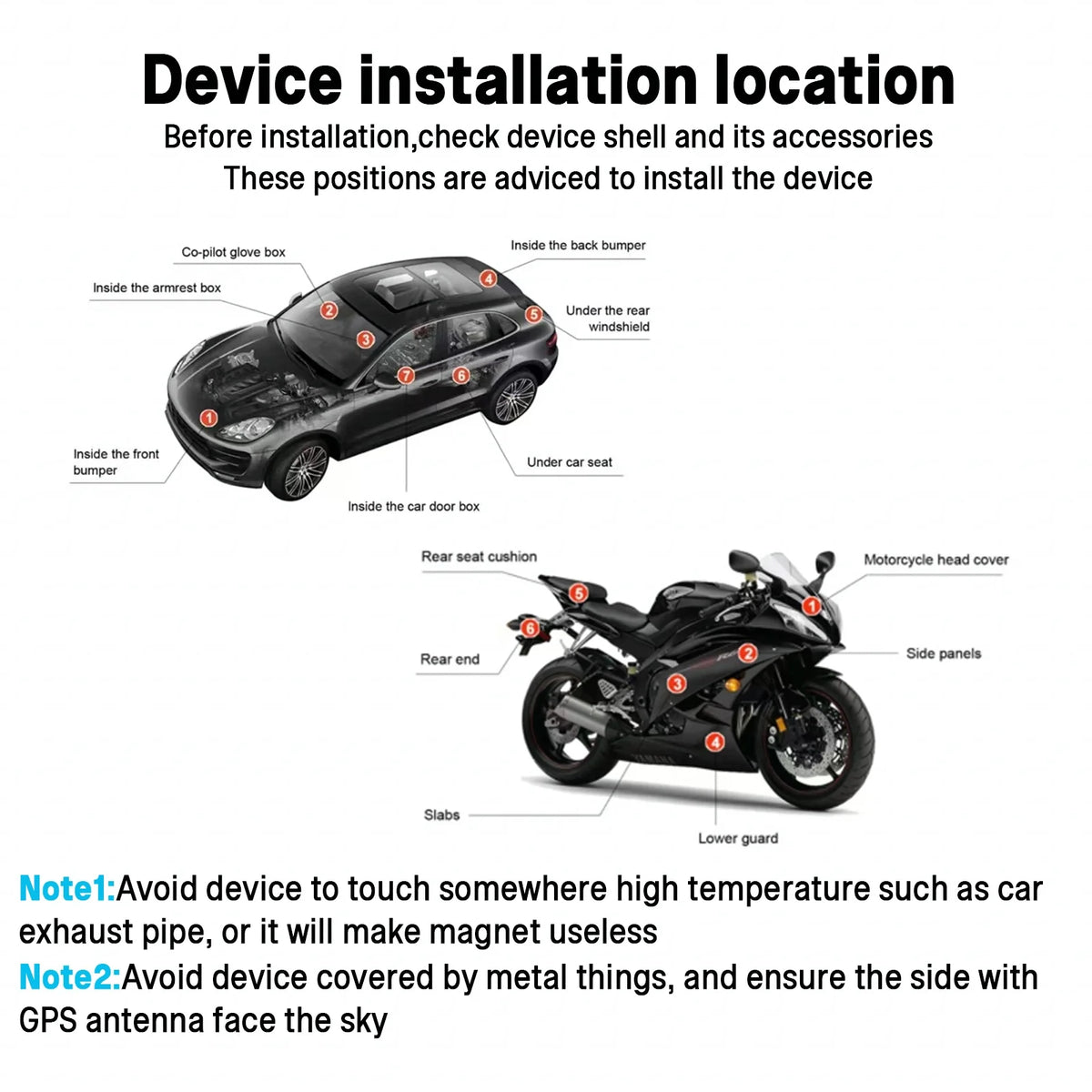 4G GPS Tracker 6000mAh Portable GPS Via Satellite Car Alarm Real-Time GPS Locator Magnetic Tracking Device 90 Days Standby Time