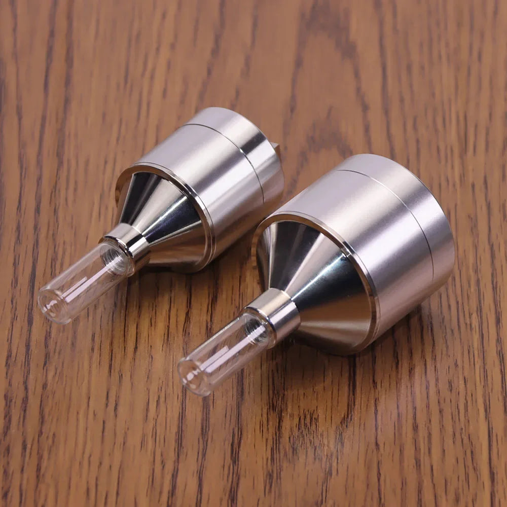 Hand-Operated Aluminium Spice Grinder, 44/56mm