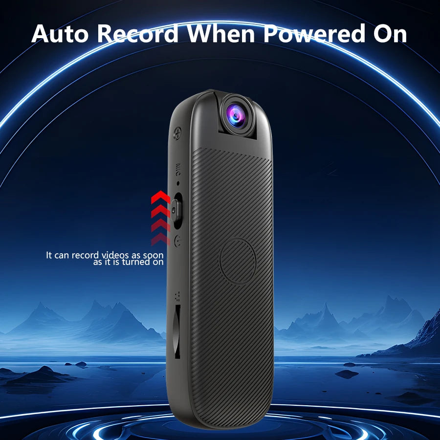 Mini WiFi Security Camera 1080P with Night Vision & Alerts