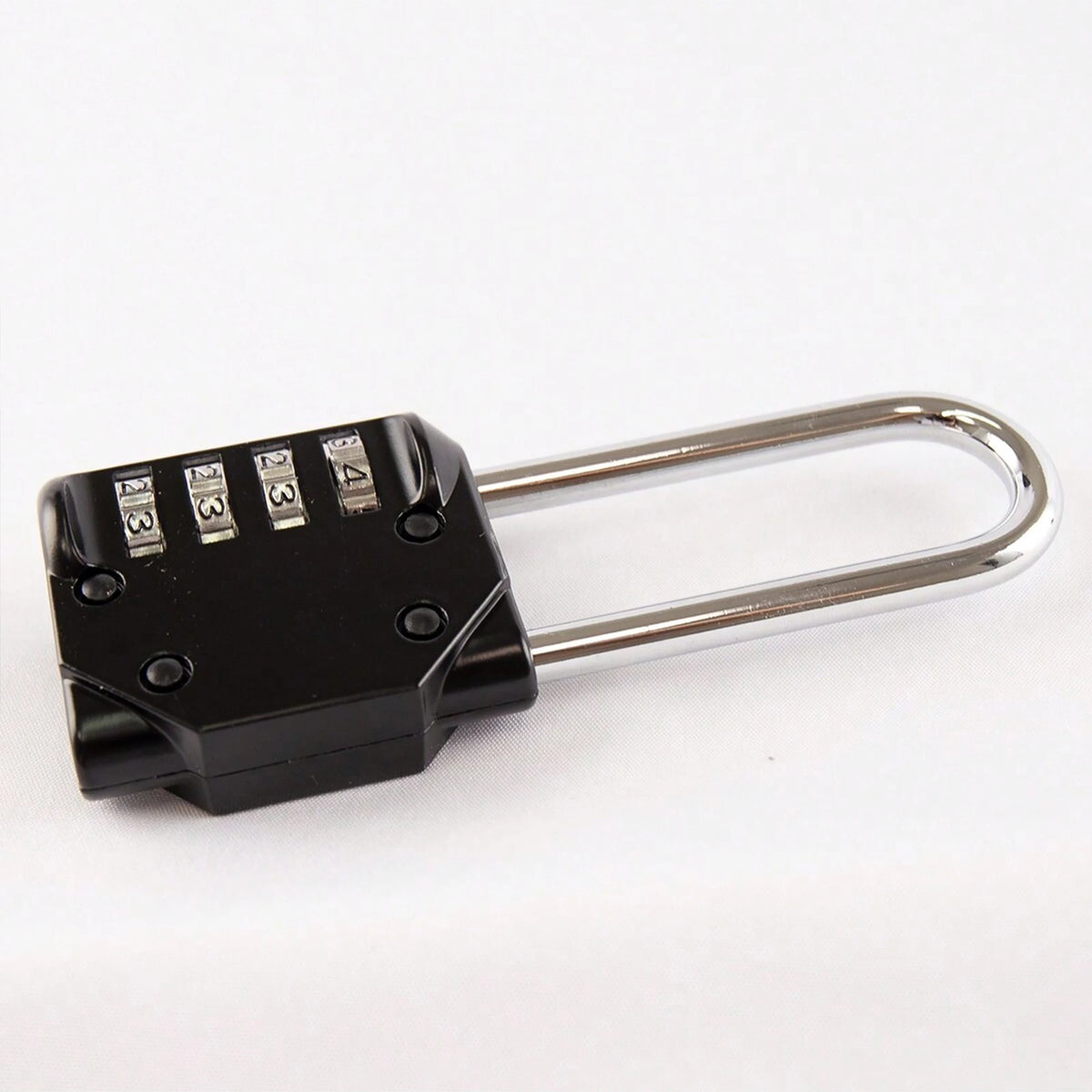 Four-Digit Long-Shackle Combination Padlock