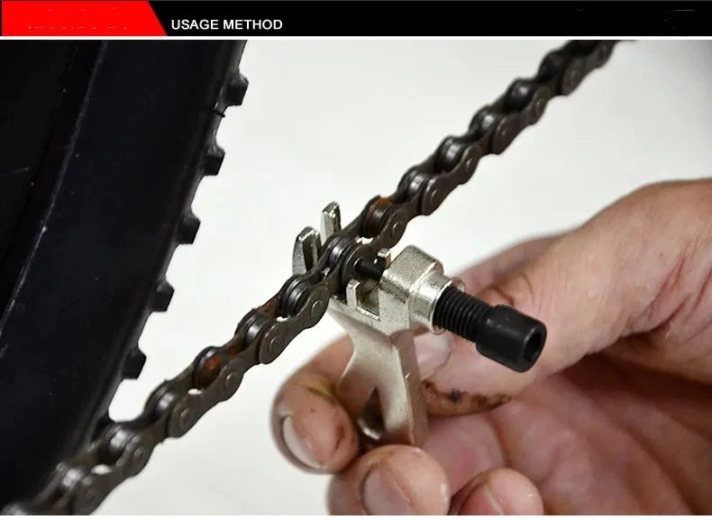 Cortador de corrente de bicicleta Mini Cortador de Corrente de aço Reparação Ferramenta Chave de cubo Ferramentas de remoção de MTB Estrada Ciclismo Acessórios