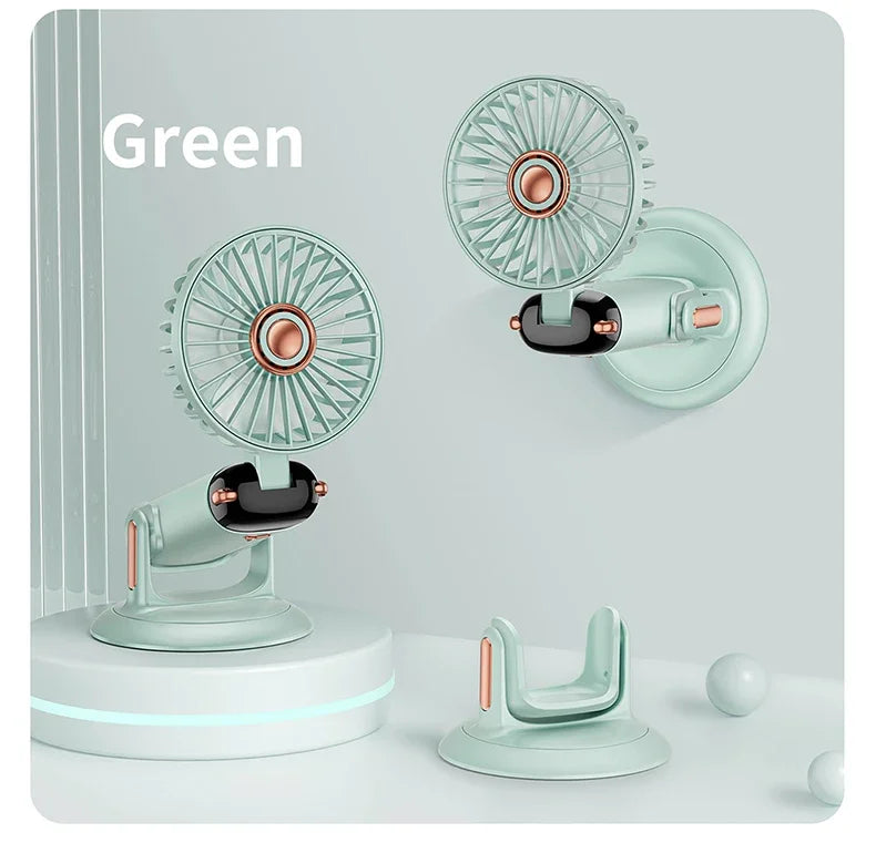 Foldable 5-Speed Handheld Mini Fan with LED Display