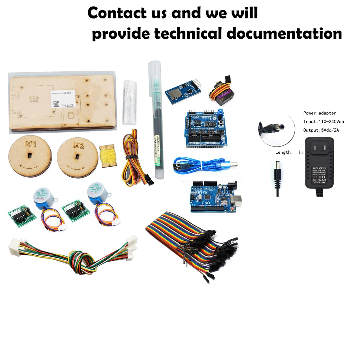DIY Cable Drawing Plotter Robot - Kit Options