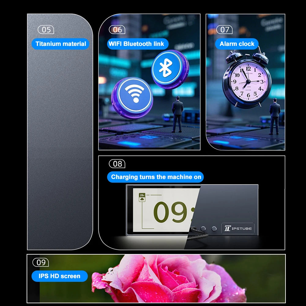 App-Controlled Digital Desk Clock and Night Light