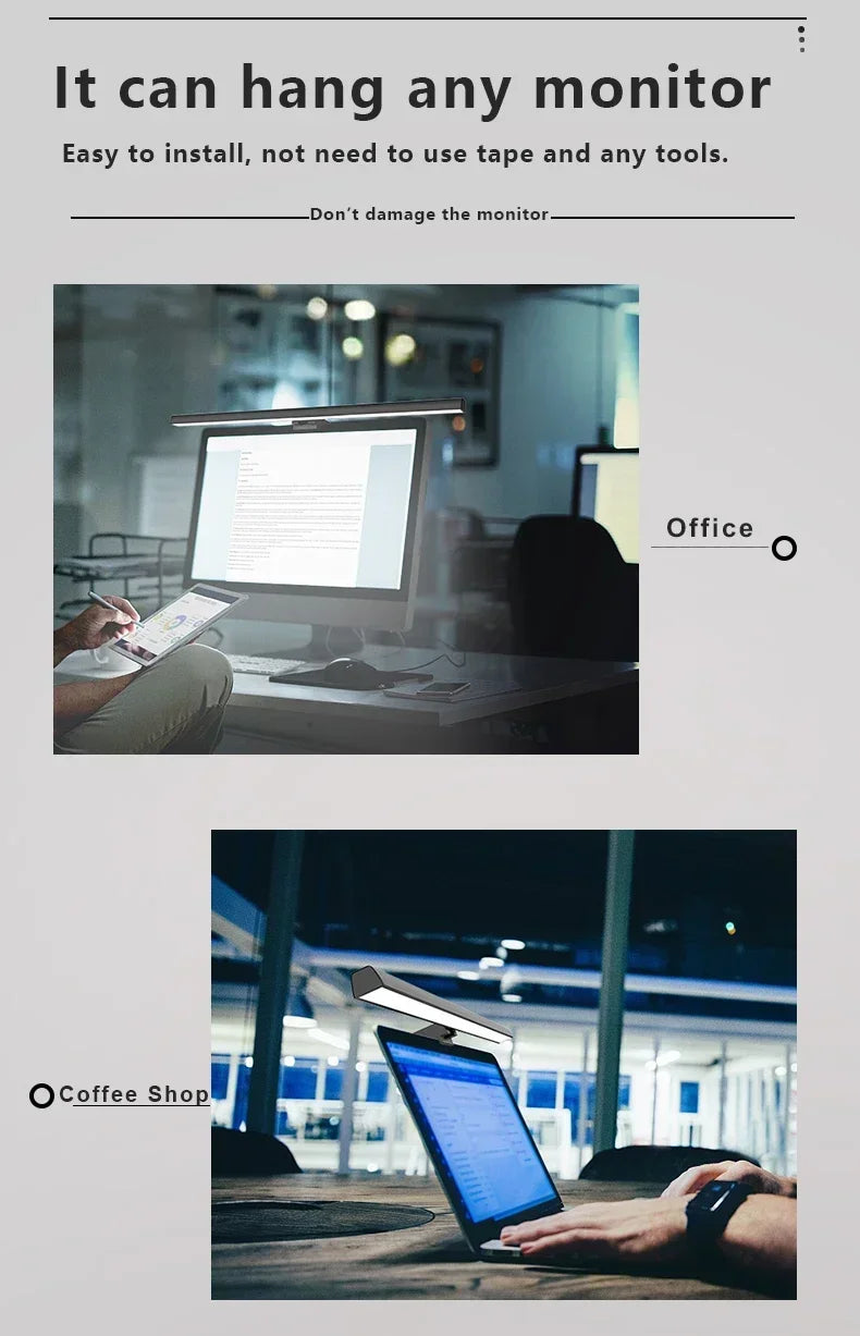 50 cm Dimmable Monitor Light Bar