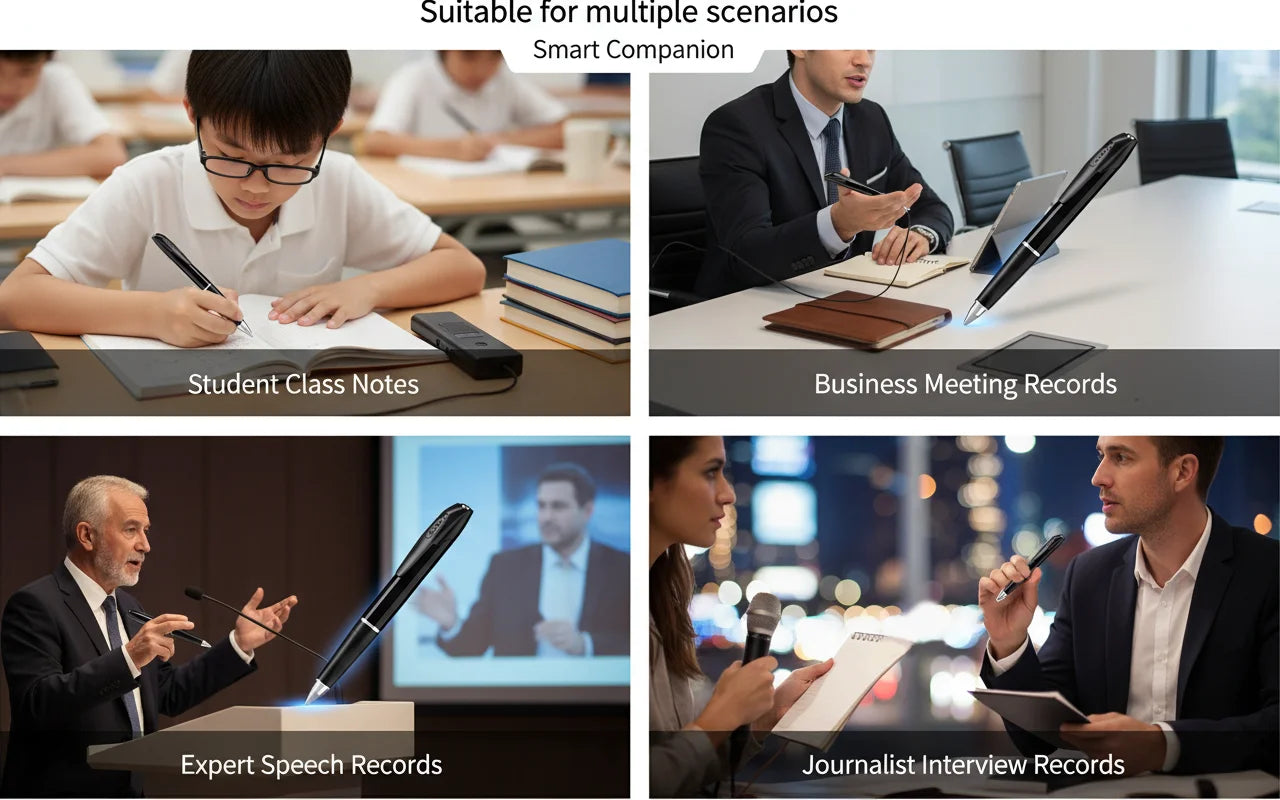 1080P WiFi Pen Camera with Motion Detection & Remote Viewing