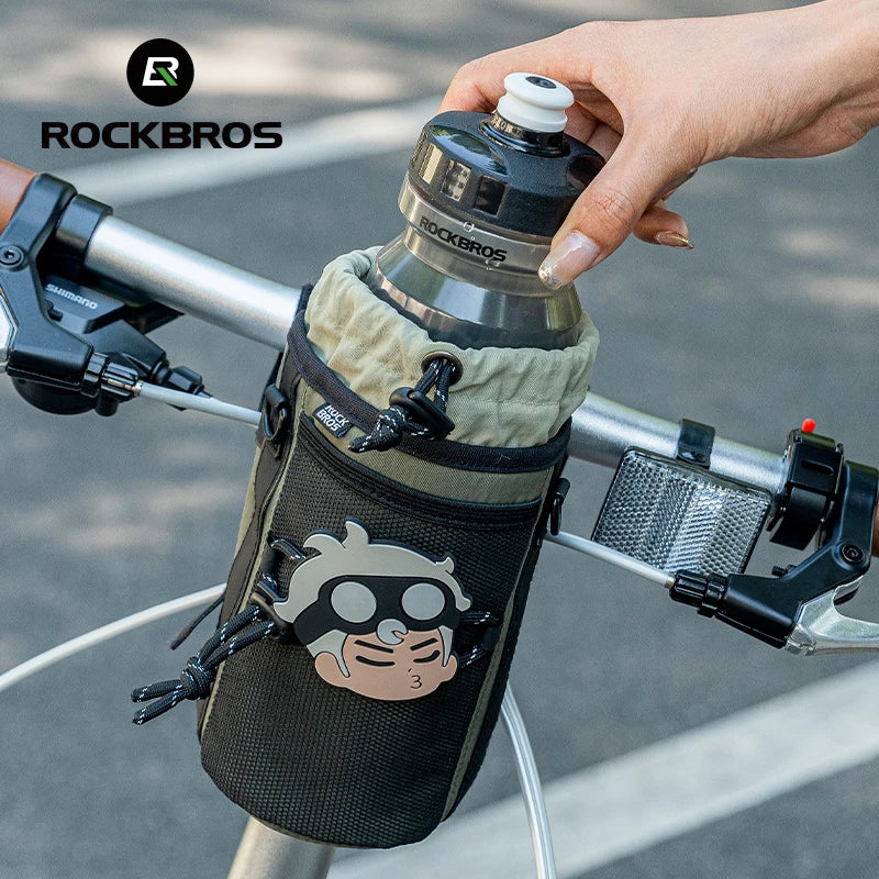 Bicycle Handlebar Bag 1L Light & Rainproof Bottle Carrier