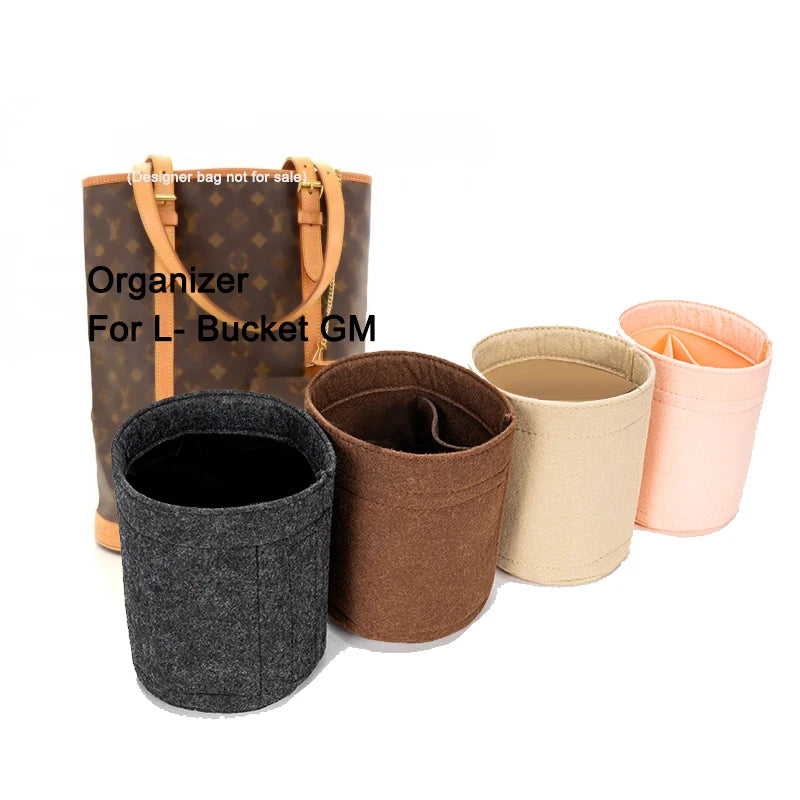 Filzeinsatz-Organizer für LV-Bucket-Bags, PM / GM