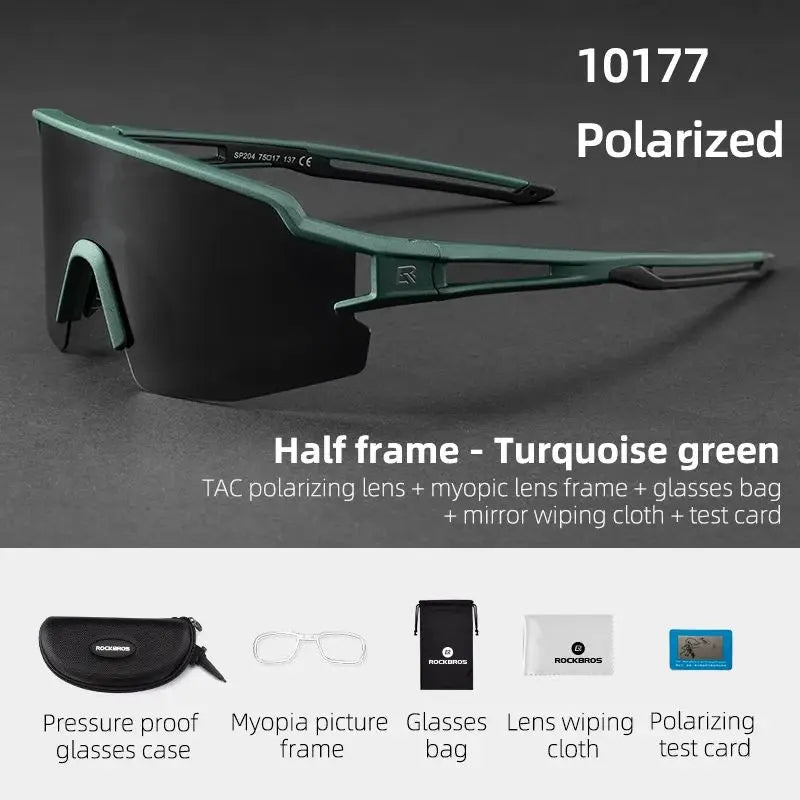 ROCKBROS Cycling Glasses Photochromic Eye Protecting Glasses Glasses Eyewear Goggles Windproof Bicycle Outdoor Sports Sunglasses 