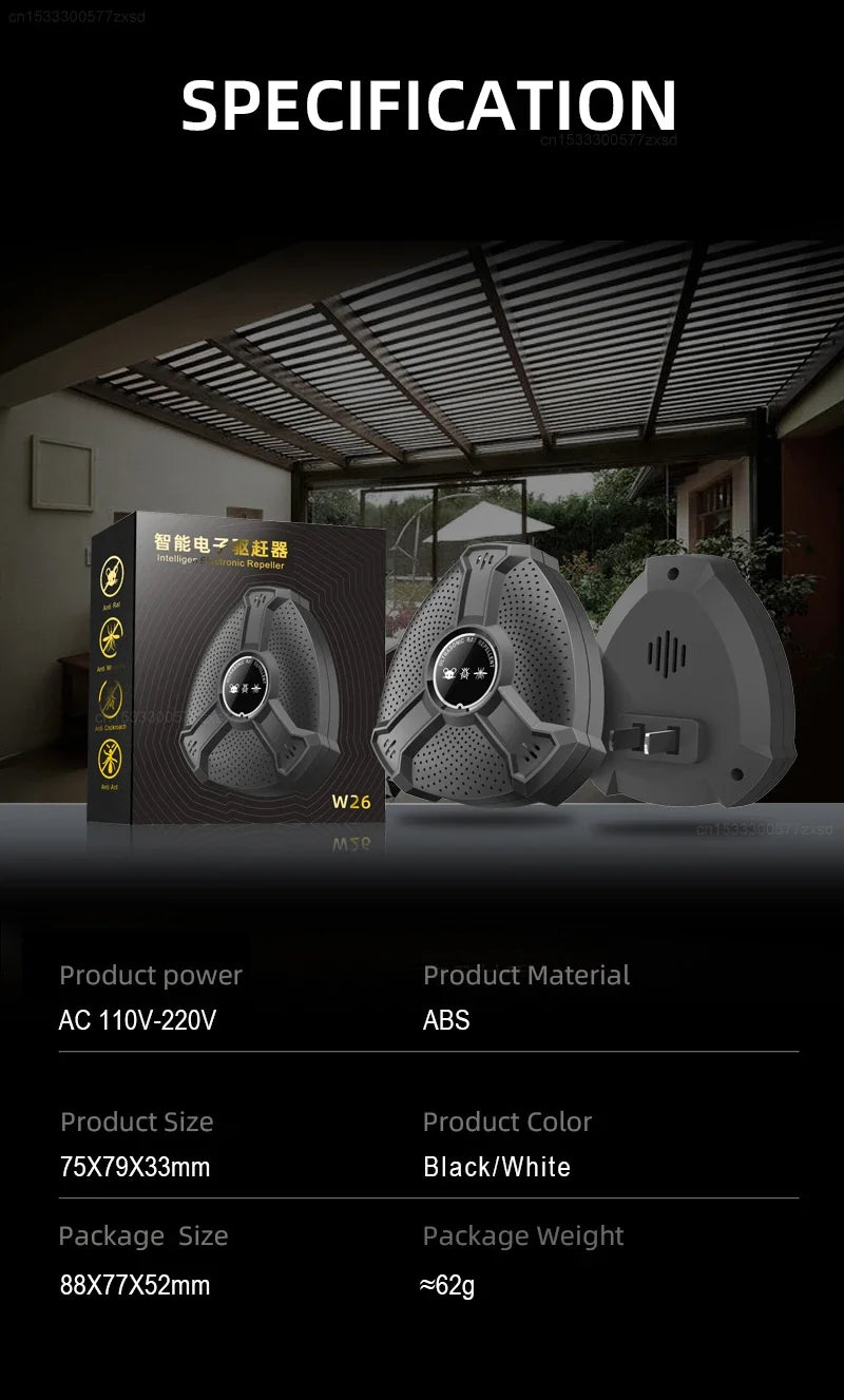 Plug-In Ultrasonic Pest Repeller