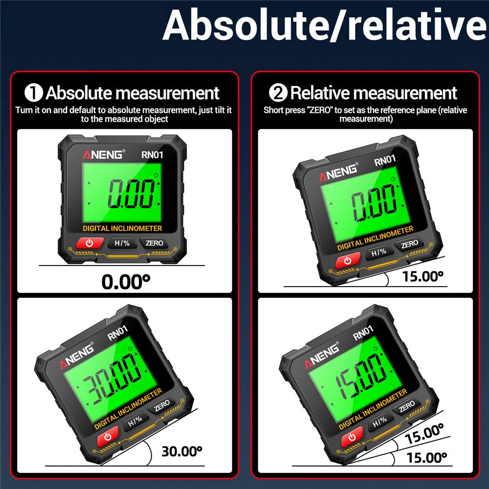 Digital Magnetic Angle Gauge