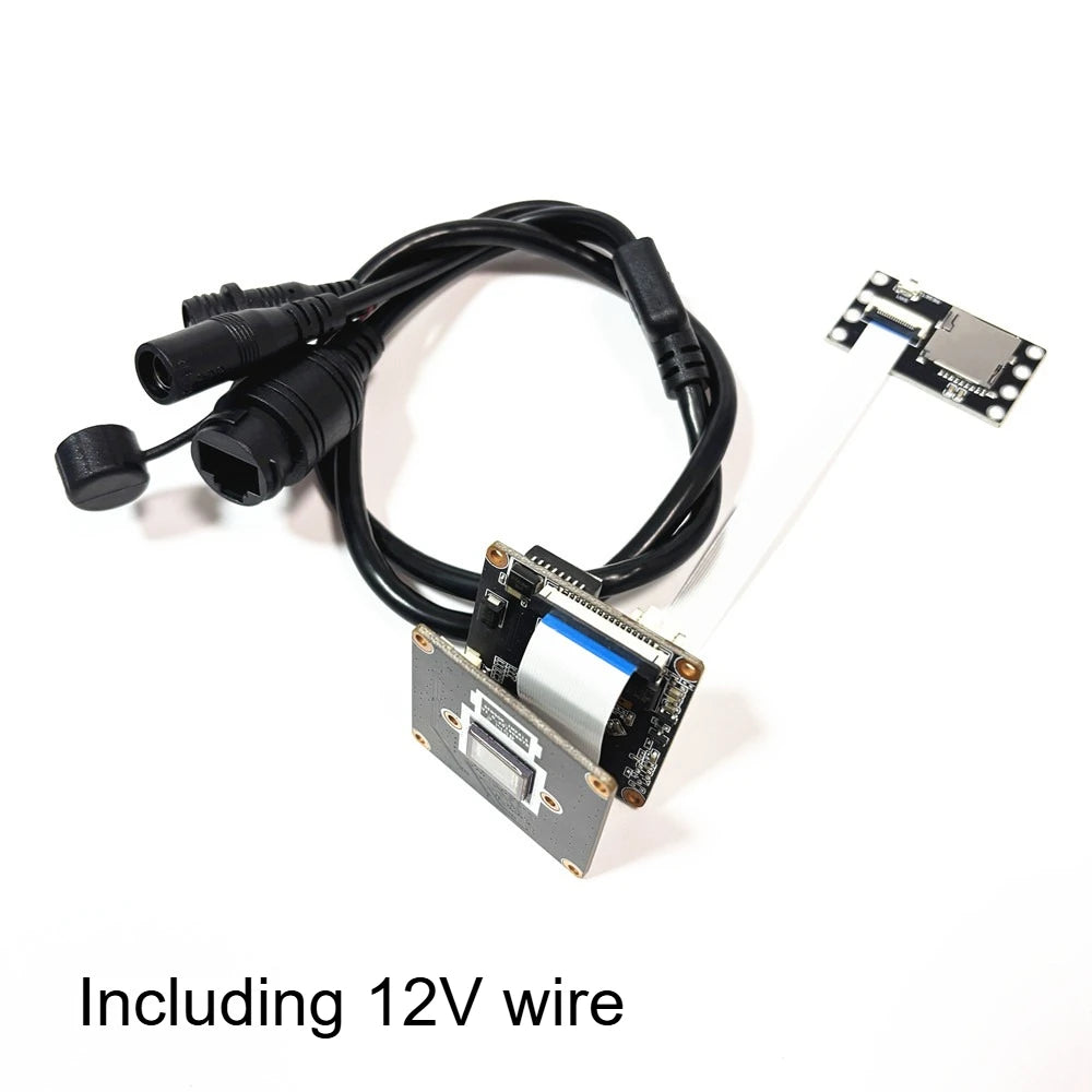 CCTV Starlight 4K IP Digital Camera Board Module 8.0Megapixel SSC338 Sony IMX415 Webcam Illumination RTSP RTMP Photo Snapshot