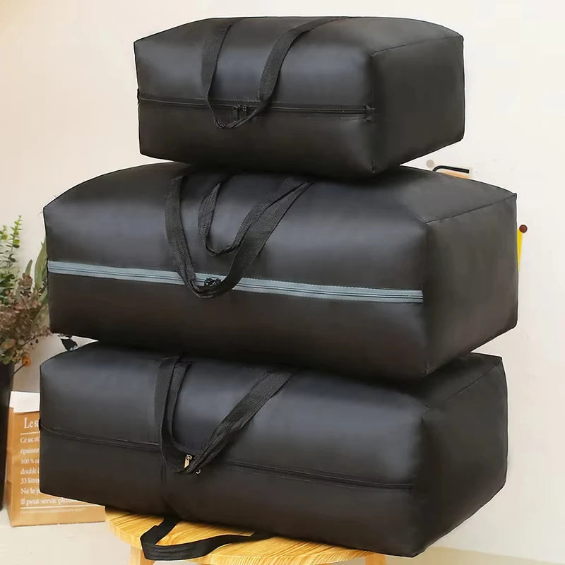 Extra Large Waterproof Moving Luggage Bags Laundry Shopping Bag foldable luggage travel bag Large Capacity Quilt Organizer 
