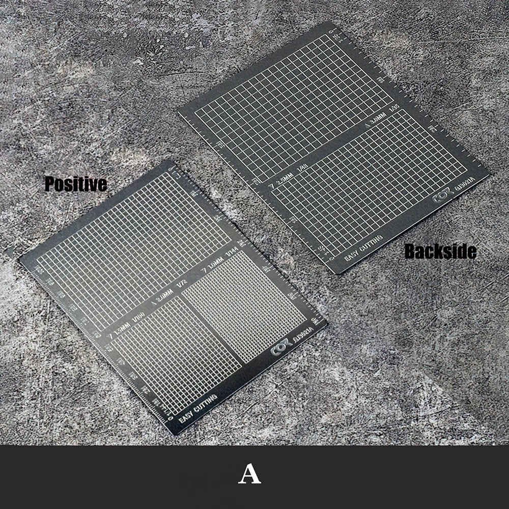Stainless Steel Model Masking Cutting Template