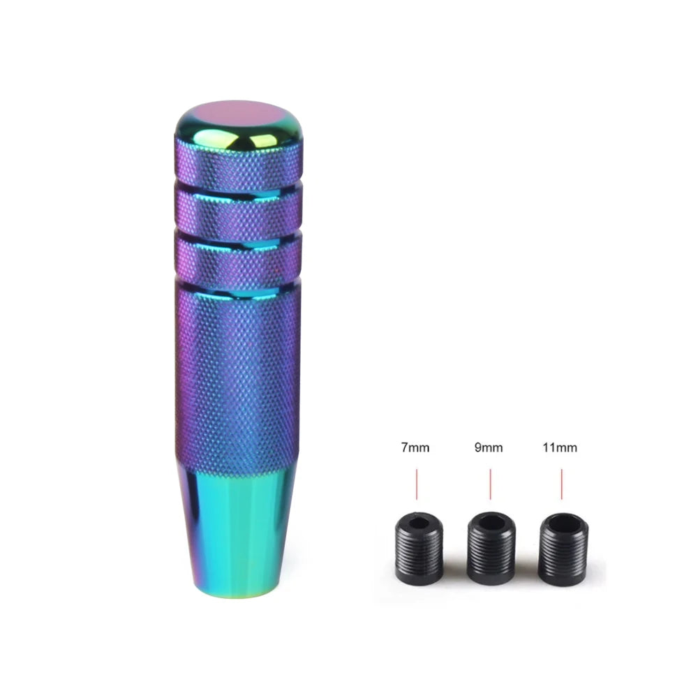 Személyre szóló Autó JDM 130MM kockázott fogaskerék váltótekerccseles kar manuális váltó alumínium nem csúszó váltó tolókar