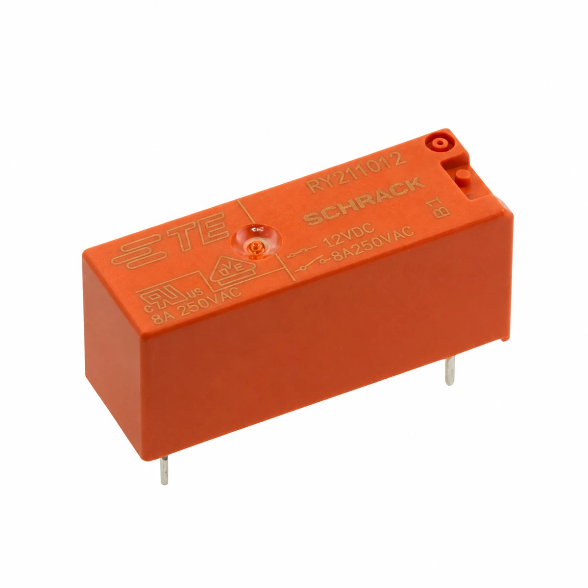 TE Connectivity RY211012 relej, 12 VDC, 8 A