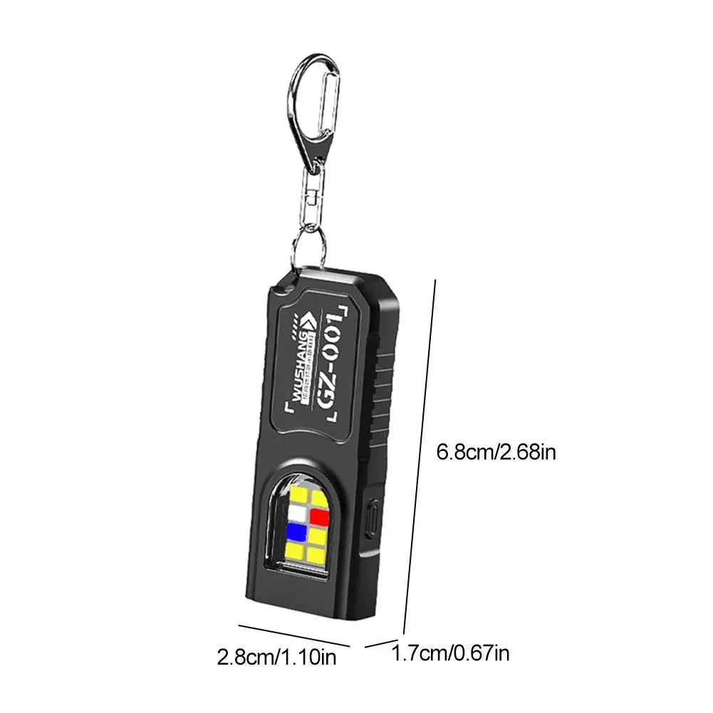 Mini Rechargeable Magnetic Clip-On Work Light