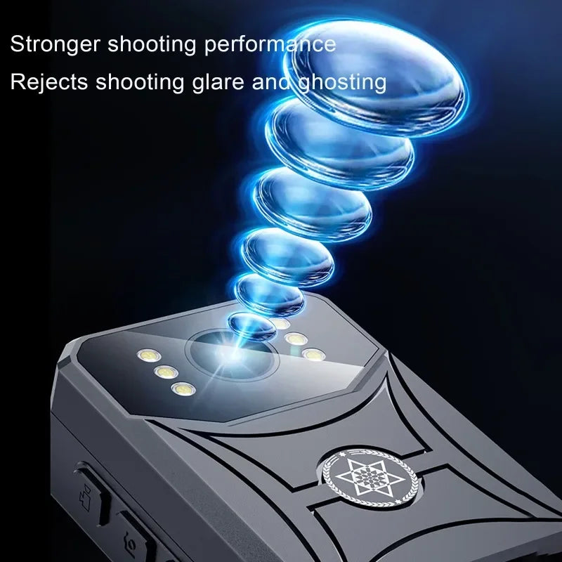 Mini 4K HD Cameras with WIFi 3000mAh Digtal Video Recorder with IPS Screen Night Vision Police Body Camera Portable Camcorder