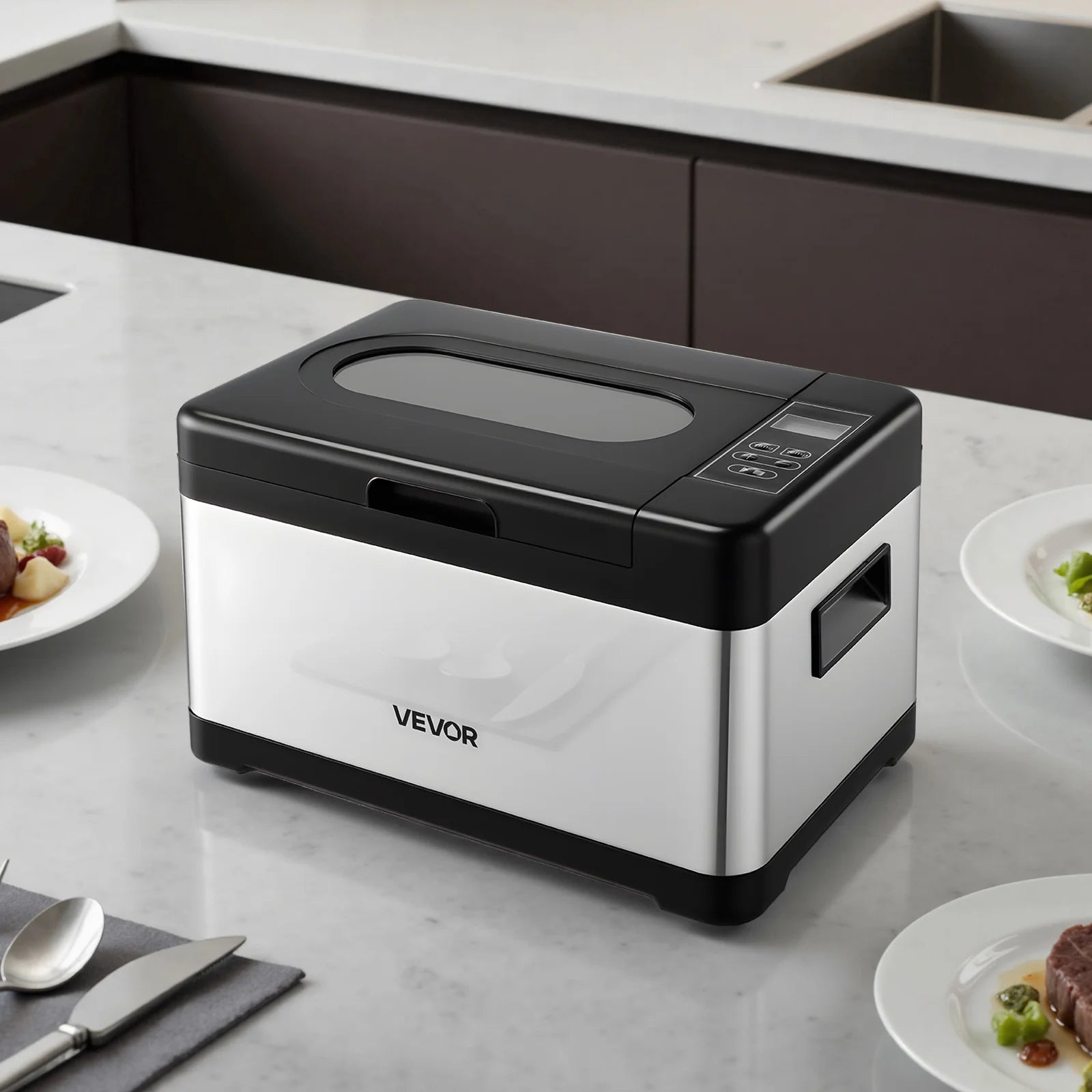 Μαγειρική Sous Vide 800W 8L με Ακριβή Έλεγχο Θερμοκρασίας και Χρονόμετρο