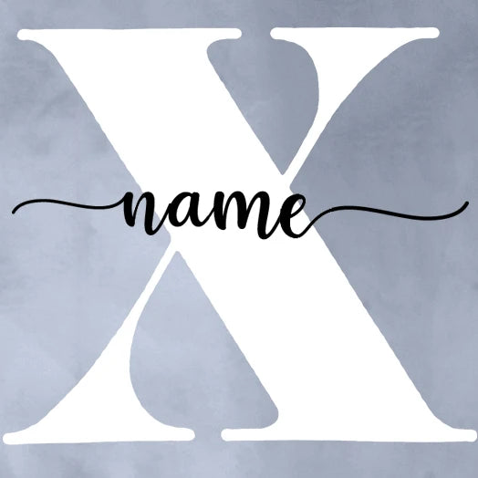 Personalisierte Initial-Baby-Bodysuit – Namensoptionen