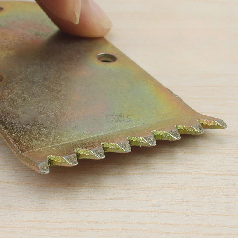 Holzbearbeitung Widerstands-Eisen Oberes Eisen Einbeiniger Tisch Nadel Schreiner-Futter Stopper Dicke Kaltwalzplatten-Zubehöre