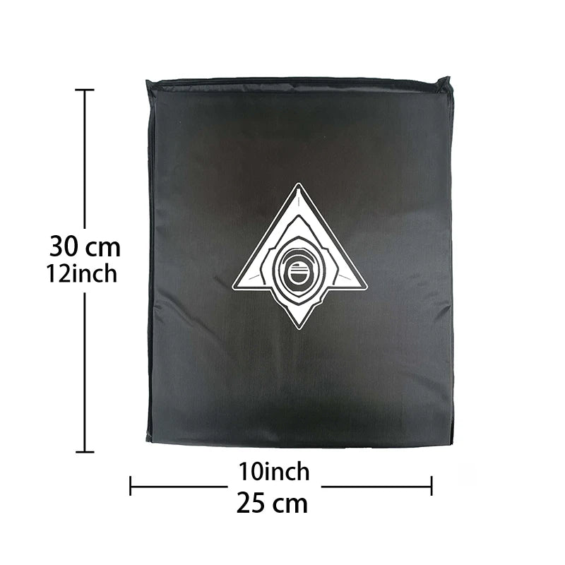 10x12 Level IIIA Soft Ballistic Panel UHMWPE 9mm & .44 Protection
