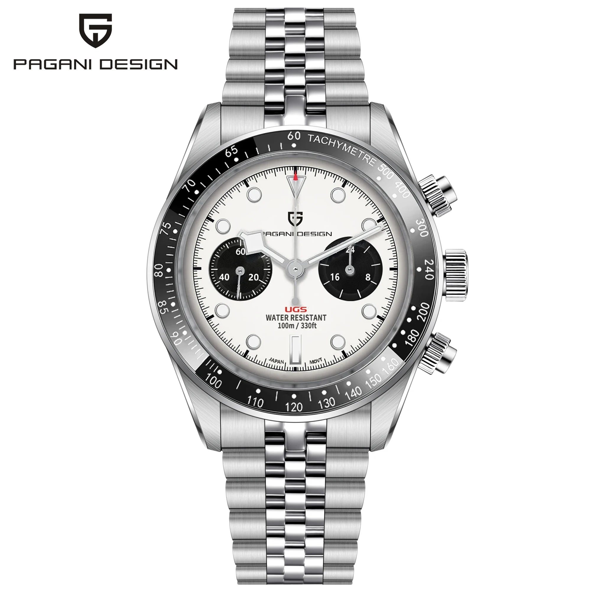 PAGANI DESIGN BB Panda Chronograph herreur 100M vandtæt