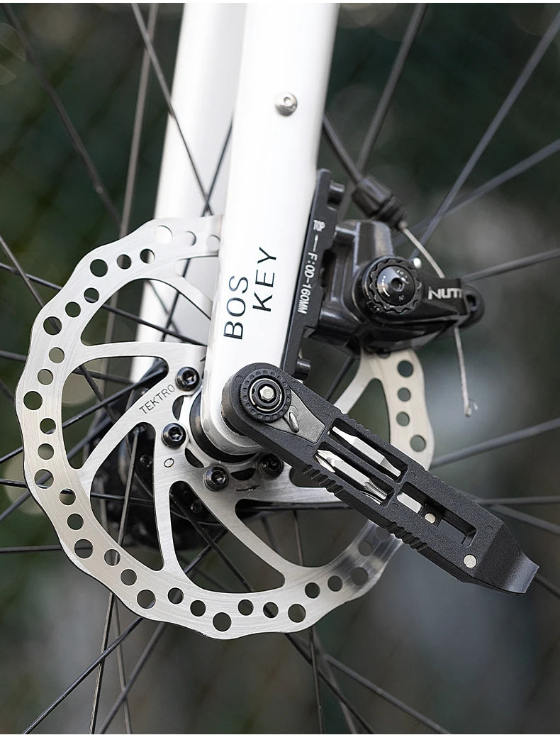 Kit multiutensili per bicicletta ROCKBROS con chiave a cricchetto e leve per pneumatici
