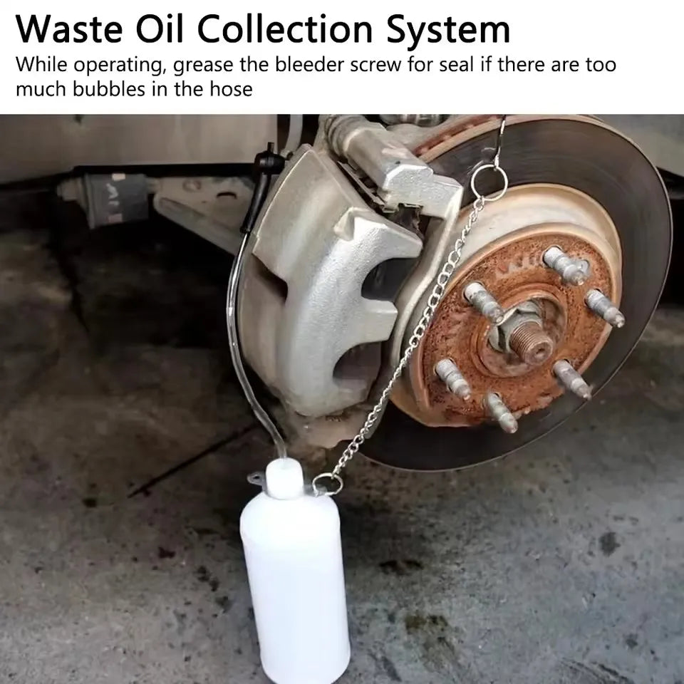 3L Pneumatikus fék- és kuplungfolyadék légtelenítő készlet